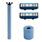 6 Blade Razor Shaving Razors Men New Arrival Shavette 6 Blade System Razor Cartridge Men Shaving Razor Stand