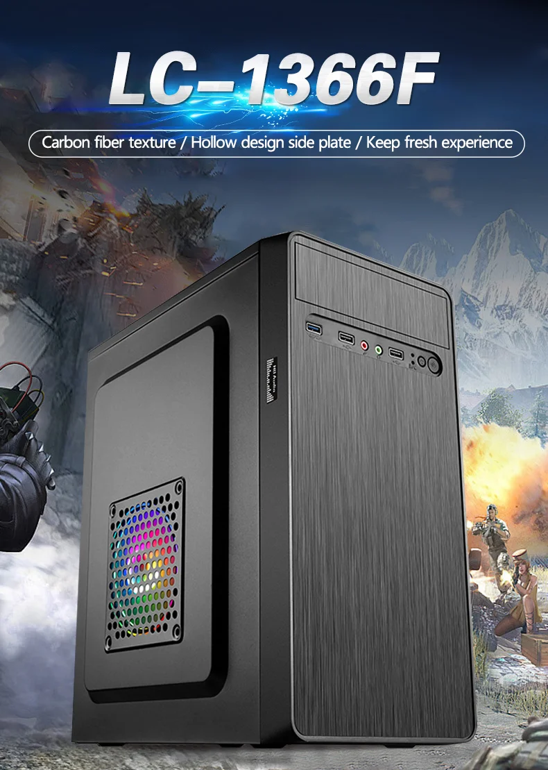 Wholesale Computer Case Matx Office Desktop Atx Case Gaming Case Buy