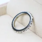 Platinum Wedding Ring Trendy Platinum Plated Inlaid Gemstone Diamond Engagement Wedding Women Ring