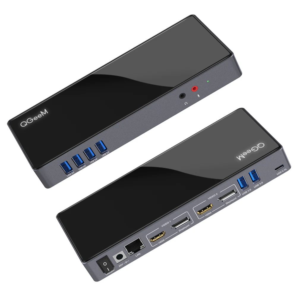 usb 3.0 universal laptop dual monitor docking station