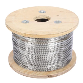 SS 304 7x7 Construction 2mm Stainless Steel Wire Rope