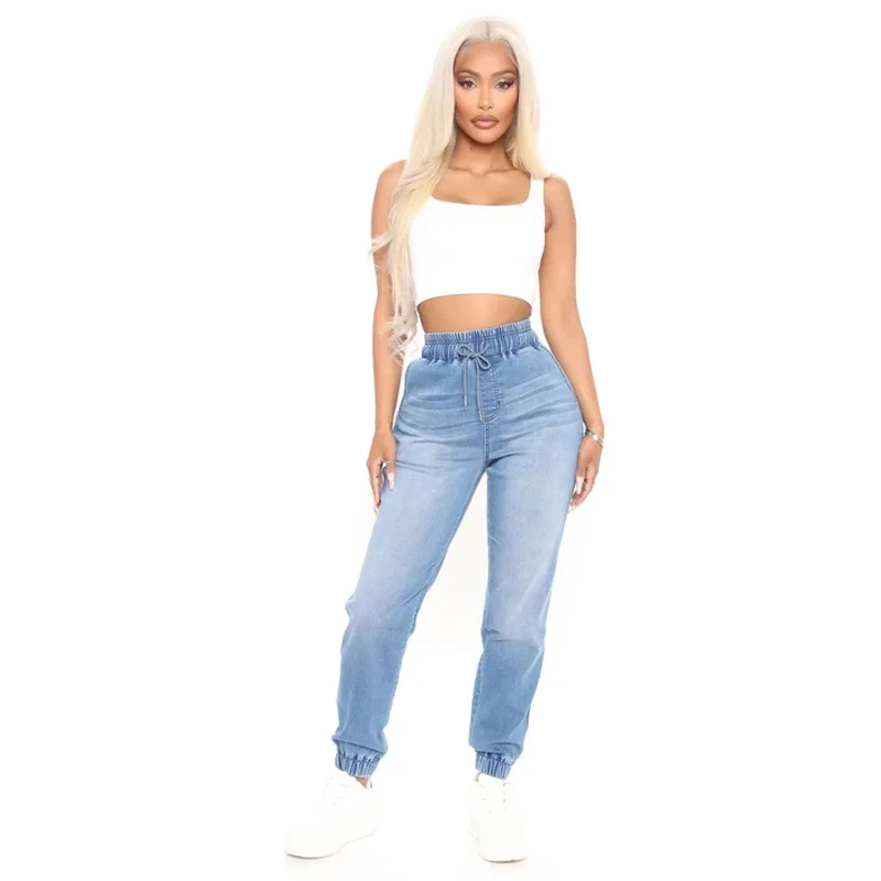 Custom Lady's Jeans Trousers Harem Mom 