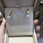 Freshwater Pearl Earrings Pearl Freshwater Pearl Popular Women 2021 Pearl Luxury Big Earrings For Women