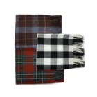 Scarf Manufactured Directly Fashionable Unisex Men And Women Warm Checked Scarf Shawl With Fringes