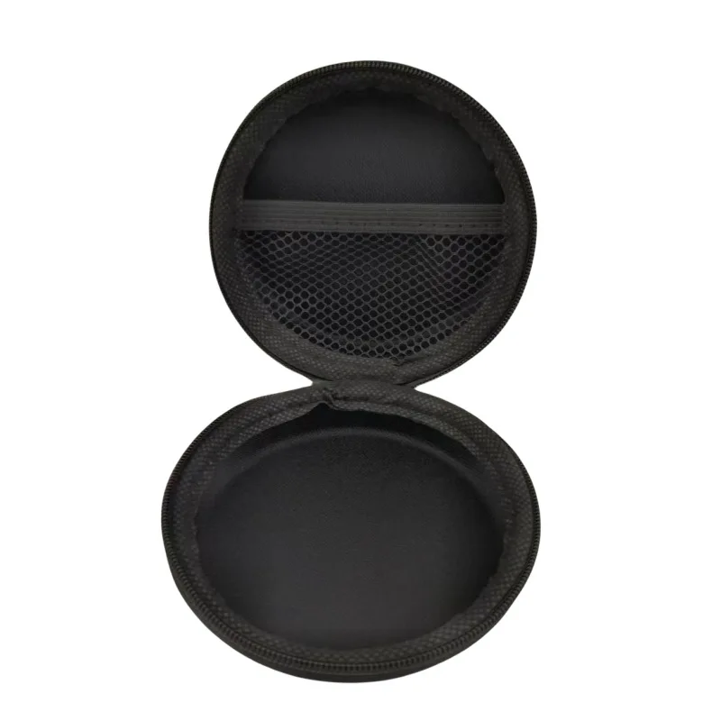 Custom 7*7*3CM EVA Carrying Zipper Closure Waterproof Earplug Earphone Case Practical Bags & Cases Product supplier