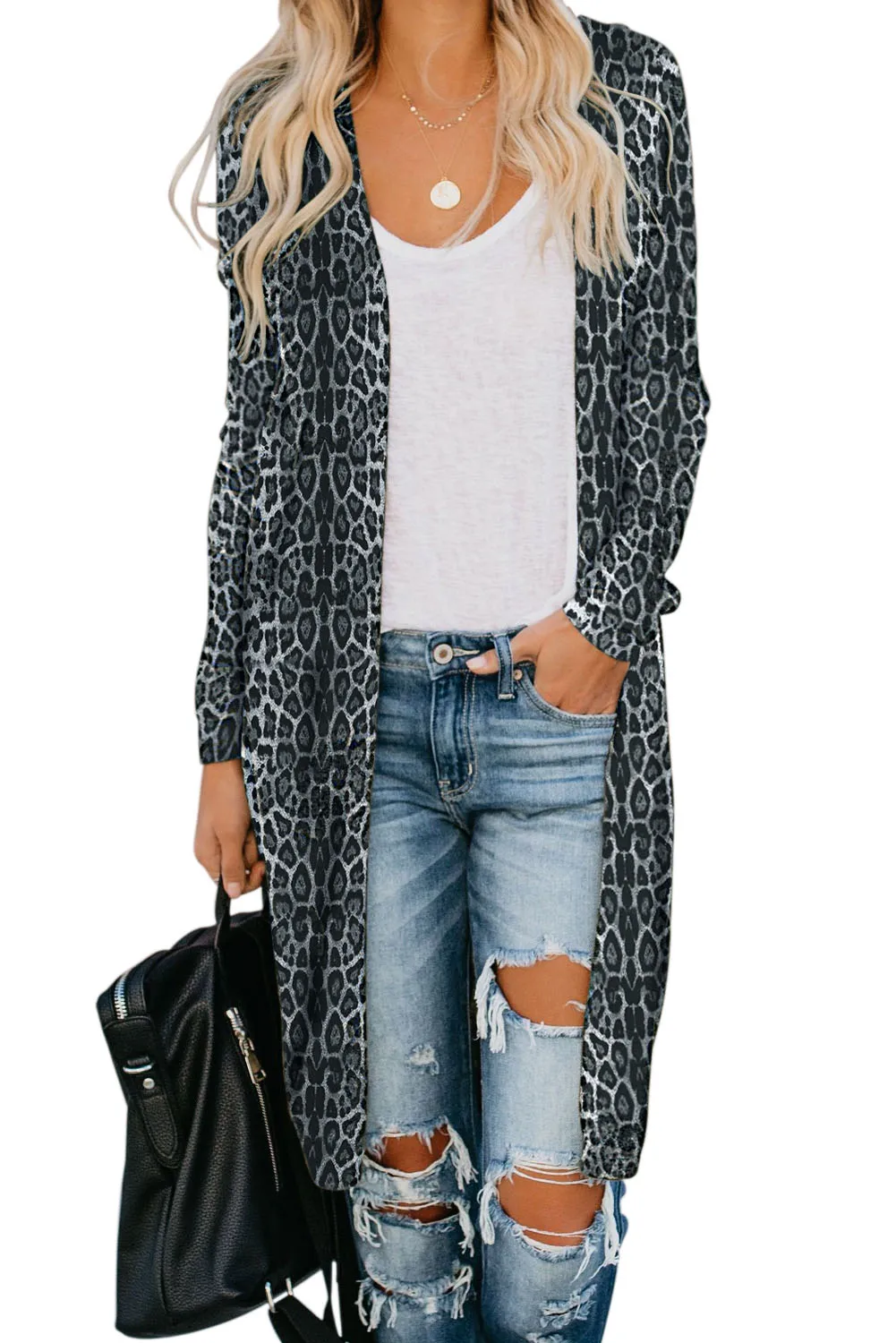 long cardigan