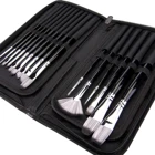 Wooden Paint Factory Customized 15pcs Wooden Oil Painting Brushes For Artist Detail Paint Miniature Watercolor