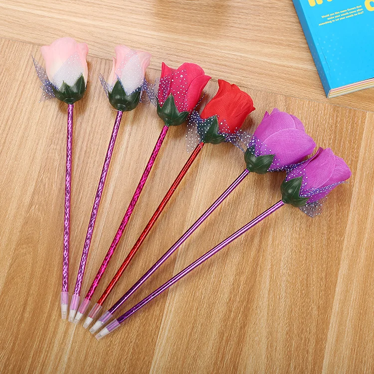 Creative Romantic  Rose Ballpoint Pen Student Prizes Business Gifts