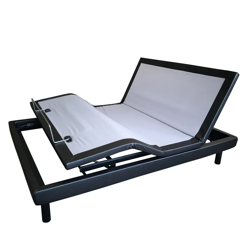 adjustable bed frame split king wall hugger