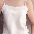New Design Wholesale Price Sexy Sleeveless Versatile Halter Vest Solid Color Women's Base Lace Tank Tops