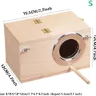 Parrot Parrots Pet Wood Parrot Breeding Nest CageUsed For Parrots And Birds