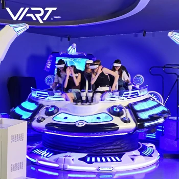 VART UFO 5 Seats Multiplayer Virtual Reality Game Chair Vr 360 Cinema 9D Flight Simulator Vr Station Vr Game Machine