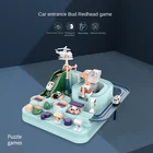 Track Children's Car Entrance Adventure Toy Parking Lot Slide Track Children's Boy's Birthday Gift
