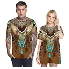 T-shirts Couple T-shirt Wholesale Fashion T-shirts Designer T Shirts Egypt Design Unisex Couple T-shirt