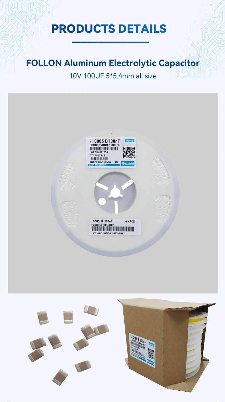 Ceiling Fan, 0805, X7R, 4.7NF, 50V - detail 8