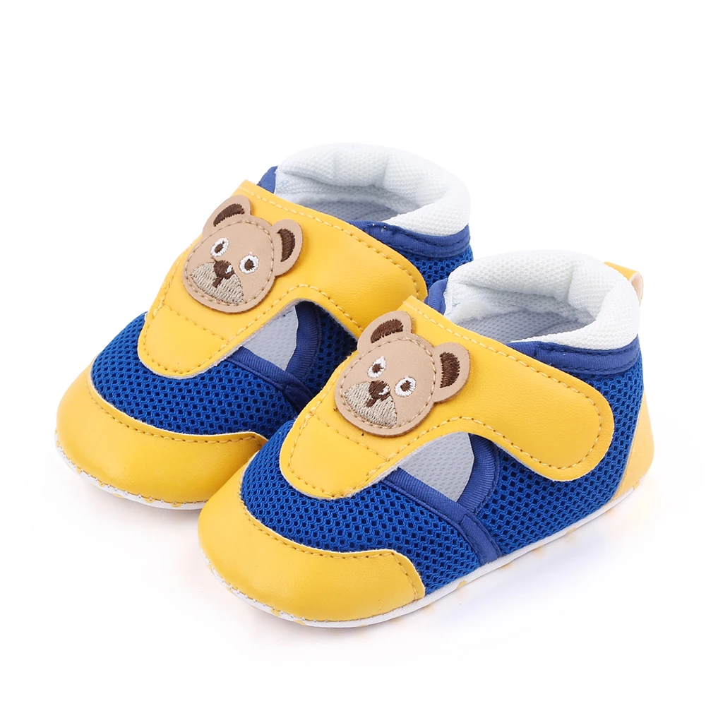 Soft Bottom Spring and Autumn Summer Baby Boys and Girls Hollowed Mesh Shoes Breathable Baby Shoes details