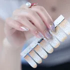 Custom Nail Sticker Nail Wrap Designs Custom Design Non Toxic 3D Nail Wraps Colorful Nail Sticker