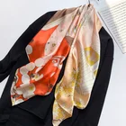 Scarf Scarf Women The Hottest Selling 90x90cm Square Women's Warm Fashion Printing Scarf
