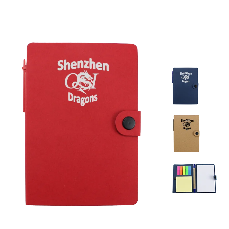 Custom Design Memo Pad Sticky Notes Notepad With Pen