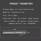 Compass Outdoor Multi-functional Self-defense Stick Compass Field Survival Tool