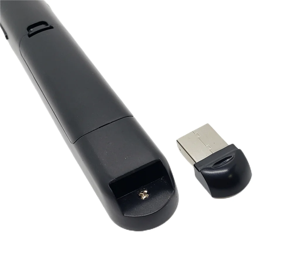 Volume Control PPT Presentation USB 2.4GHz PowerPoint Pointer Wireless Presenter Red Laser Page Turning Pen Remote Control Mouse