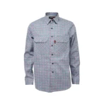 Work Works Cheap Custom Logo 100 Cotton Work Wear Fr Clothing Retardents Flame Resistant Men Works Shirt