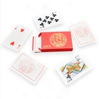 Poker Set Poker Sets Custom Print Personalized Antique Bridge Gold Planning Game Playing Cards Poker Set