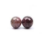 Ball Beads Customization Rose Quartz Crystal Ball Fireworks Stone Quartz Crystal Ball Beads