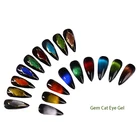 Polish Cat Eye 9D Gel Polish Factory 9 Colors Changing Color