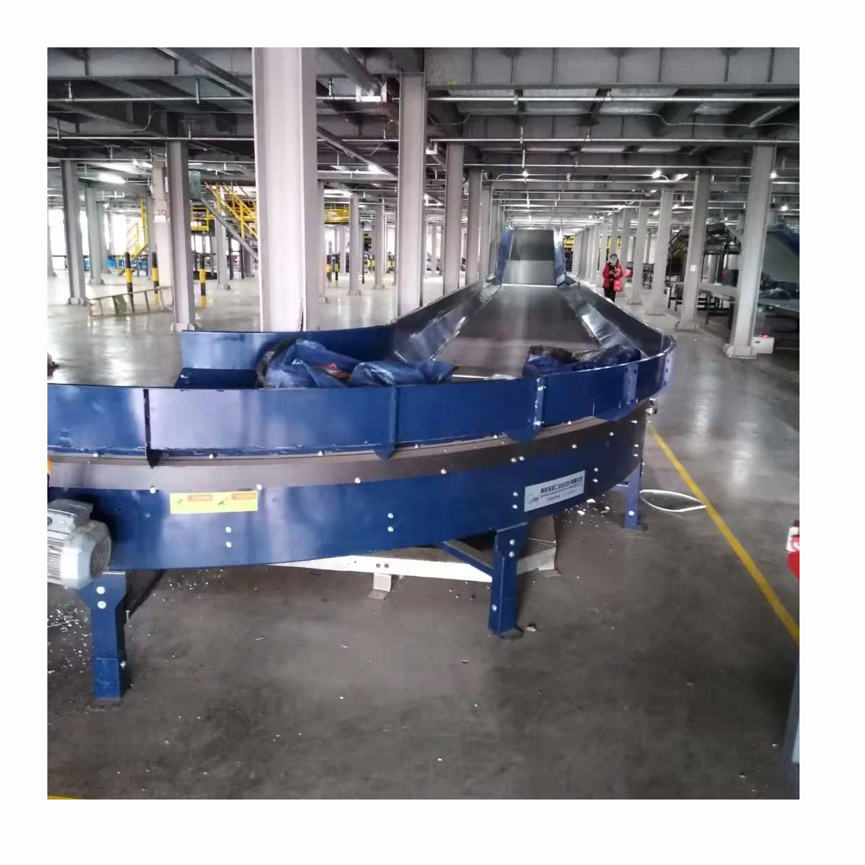 Stainless Steel Conveyor Belt Degree 