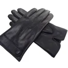 Gloves Leather 2021 China Manufactured Customized Supply Unisex Driving Gloves Men Women Keep Warm Real Leather Gloves