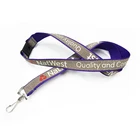 Lanyard Designer Lanyard Manufacturer Wholesales Gold Silver Glitter Lanyard With Logo Custom Design