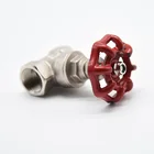 Brass Cock Valve Customized Forging Brass Stop Cock Valve With Brass T Handle