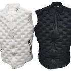 New Concept And New Technology Filled Air Warm Vest Air Filling Sleeveless Inflatable Vest