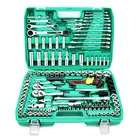 Hand Kits Repair Tools 151PCS Hand Tool Box Ratchet Wrench Socket Set Hardware Tool Kits For Auto Repairing