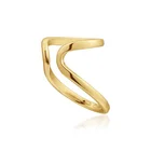 Gold Plated Hot Sale Jewelry Sterling Silver Classic Gold Plated Double Ear Cuff
