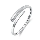 New Bangle Bangles 2021 New Hot Sale Bangle 925 Sterling Silver Bracelets Bangles Fashion Gold Plated Bangle For Women