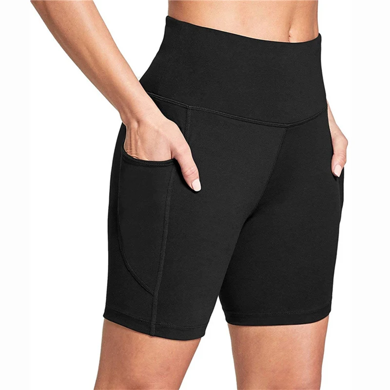 Professional Manufacturer High Waist  Uniform Breathable Yoga Shorts Gym Workout Comfortable Short Pants