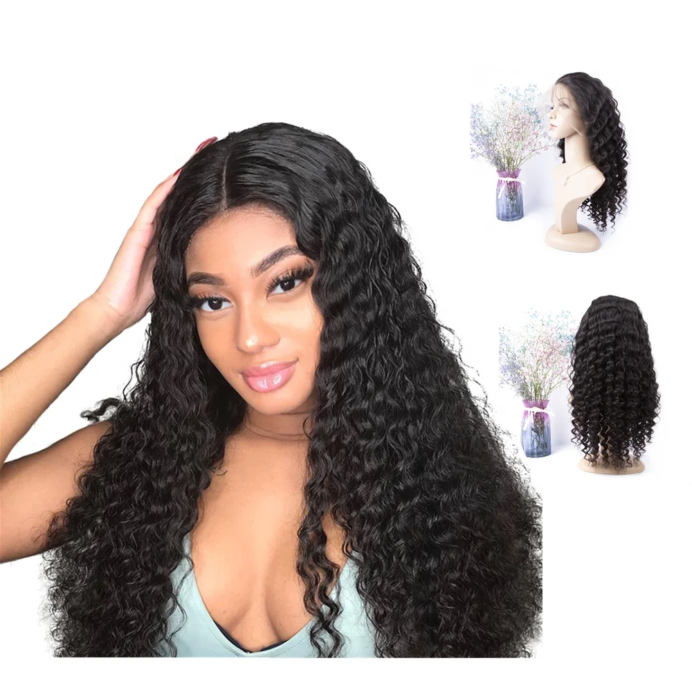 half wig deep wave