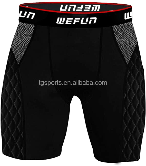 Football Compression Shorts With Cup vlr.eng.br