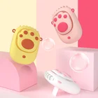 Fan Mini Fan Rechargeable Most Popular Avocado Design Usb Rechargeable Battery Fan Portable Mini Fan With Make Up Mirror