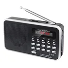 Radio Radios Vofull Mini Radio FM Portable MP3 Player With Screen SD Card Port Vintage Antique Old Portable Radios