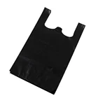 Hdpe Plastic Bag Hdpe Hdpe Plastic Bags Free Sample Hdpe Custom Printed Logo Black T Shirt Plastic Bag