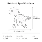Baby Silicone Teether Boboduck Popular New Style Baby Silicone Soft Teething Toys Soothing Teether Toys
