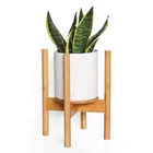 High Quality Hot Sale ZUOLUN Solid Wood Floor-standing Retractable Plant Stand