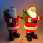 Holiday Santa Garden Decoration Supplies Christmas Outdoor Lighted Santa For Holiday Ornament