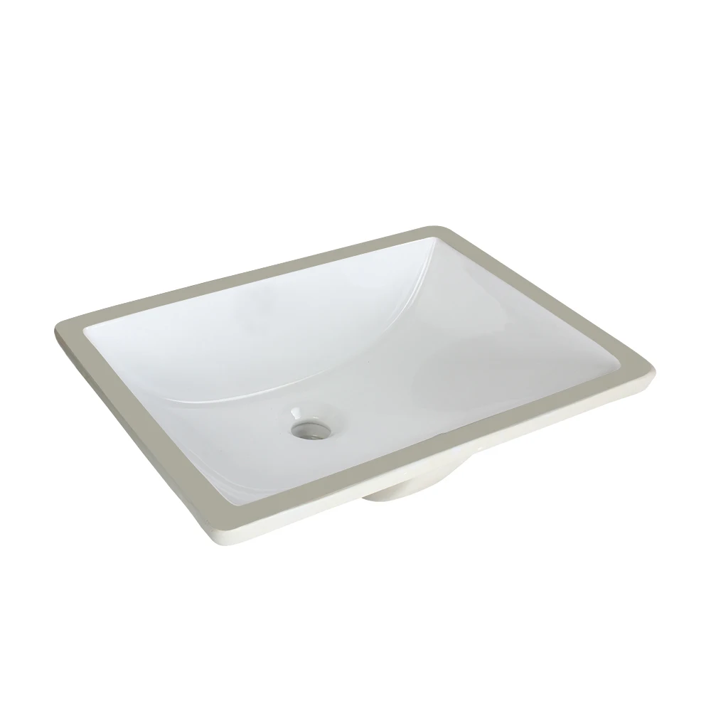 CUS1813 20 Inch Basin Undermount Sinks CUPC Sink Undermount Bathroom Sink Basin Ceramic Wash Basin factory