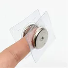 Button Custom Engrave Logo Metal Snap Hidden 18mm PVC Magnetic Button For Bag Parts Use