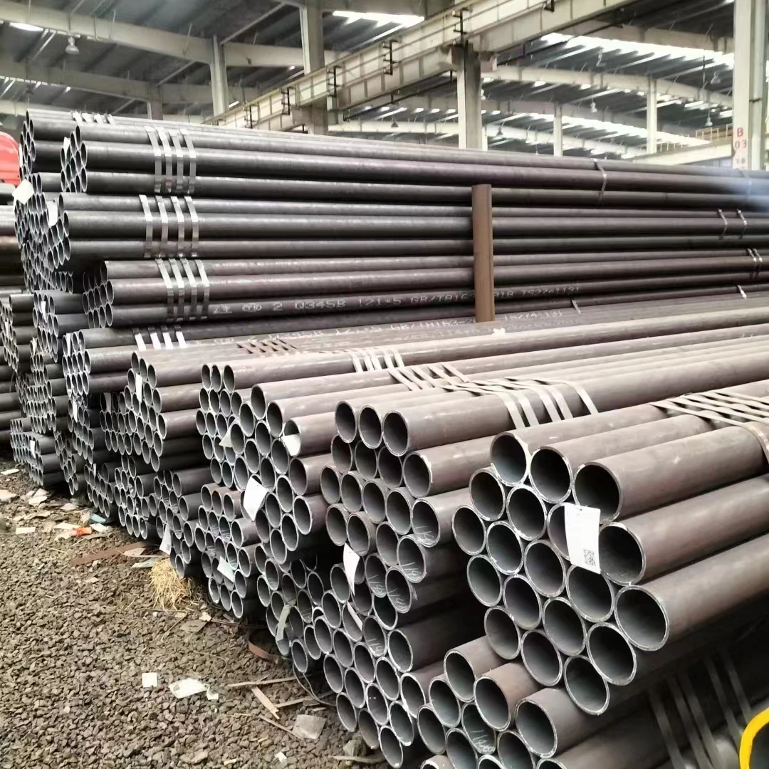 Welded Steel Pipes Stainless Carbon Steel Welded Pipe Erw Straight