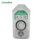 Mechanical Electric 24 Hour Plug-in Outlet Timer Switch Programmable Indoor Timer